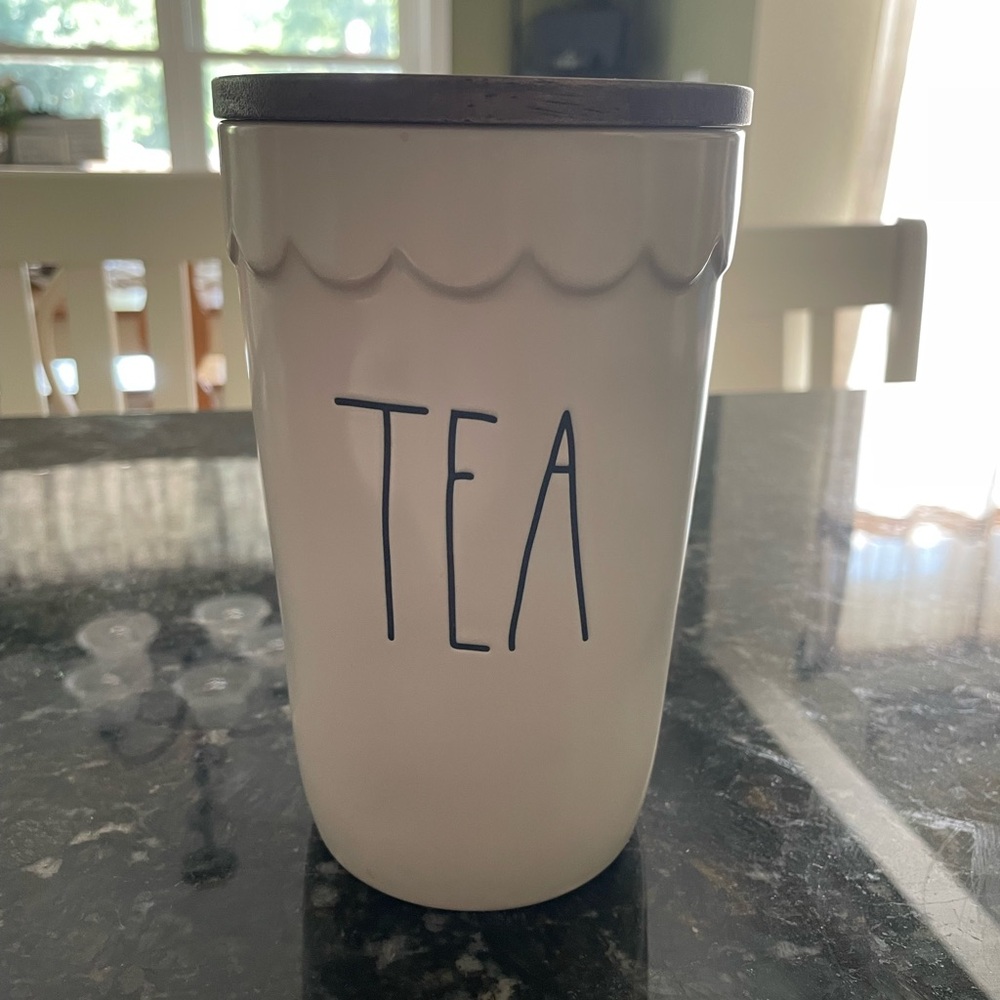 Rae dunn tea holder canister